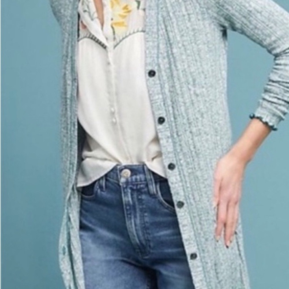 Anthropologie Akemi + Kin Chateaux Duster Cardigan